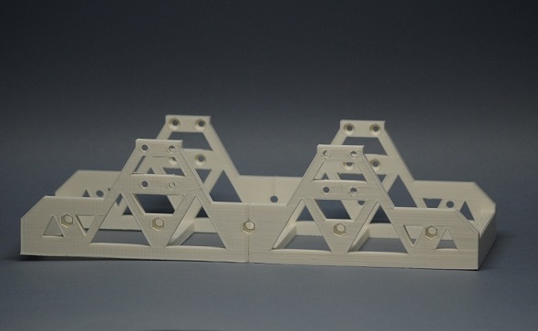 Большая модель напечатанная из ABS пластика и склеенная Большая модель печать из ABS пластика