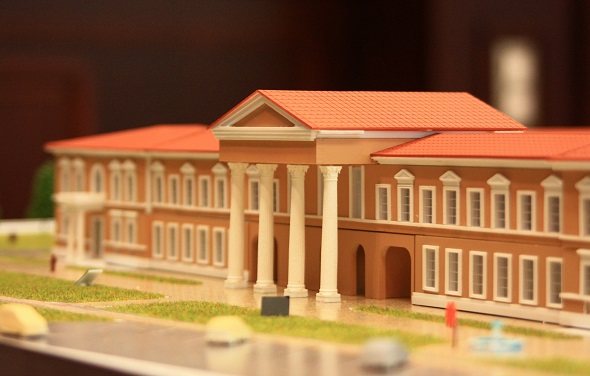 Напечатанный на 3D принтере макет из фотополимера 3D-печать макета