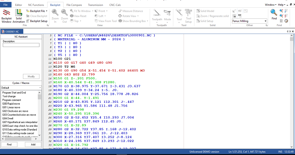 Программный код для фрезерного станка с ЧПУ Код для ЧПУ фрезера